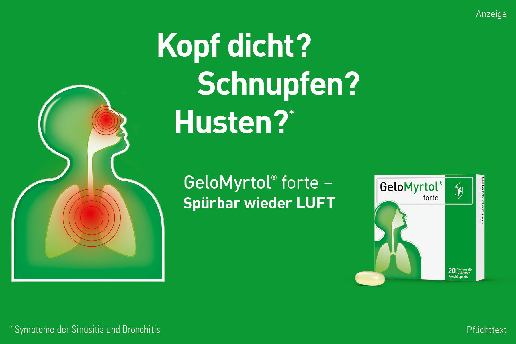 Husten beginnt in der Nase